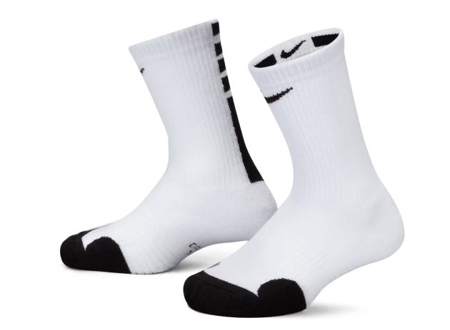 Kids Nike 3-Pack Elite Dri-FIT Basketball Crew Socks